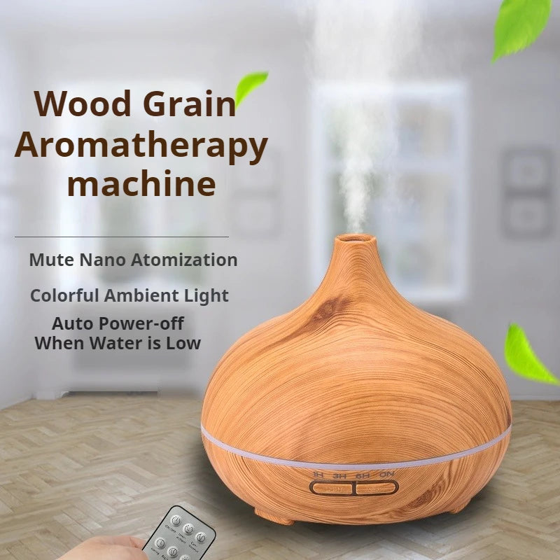 Aromatherapy Diffuser & Ultrasonic Humidifier with mood lighting